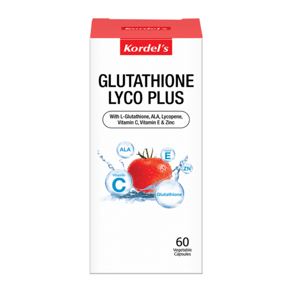 Kordel's Glutathione Lyco Plus 60's Box