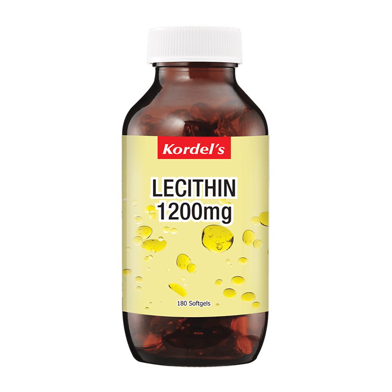 Kordel’s Lecithin 1200mg Softgels Kordel's